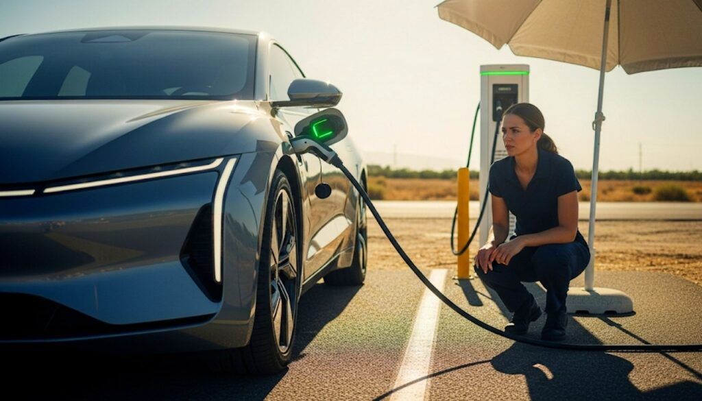 Coche eléctrico verano: evita errores