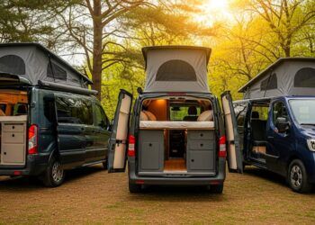 furgonetas híbridas enchufables camperizadas