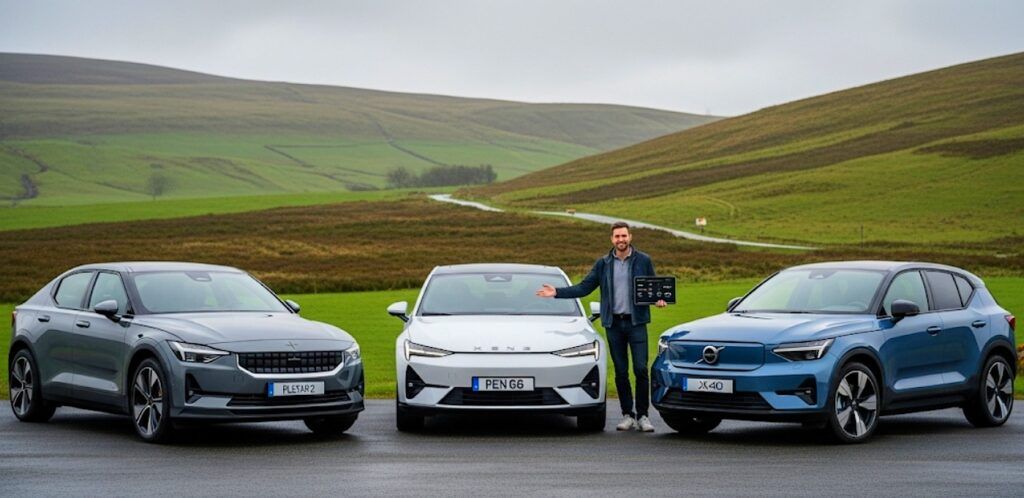 Prueba autonomía coches eléctricos OCU