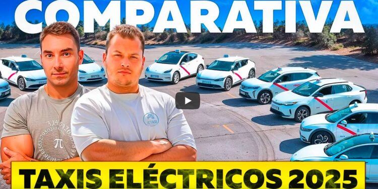 comparativa taxistas coches eléctricos 2025