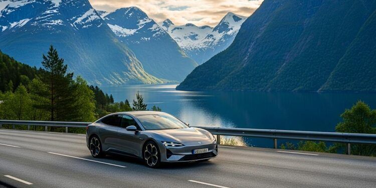 Noruega arrasa en julio con la venta de coches eléctricos