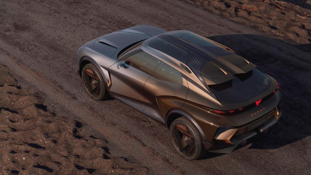 El Cupra Tindaya showcar representa el futuro de la marca española en movilidad