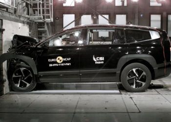 Hyundai IONIQ 9 Euro NCAP choque frontal