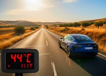 Tesla pierde más autonomía en prueba de calor extremo que otros coches eléctricos