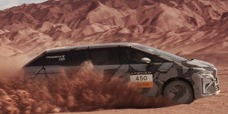 El Xpeng X9 PHEV alcanza 450 km de autonomía eléctrica