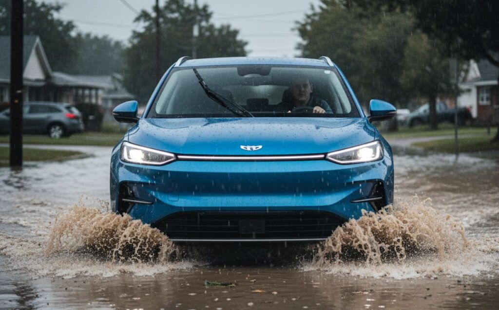 La entrada de agua en motor de coche eléctrico puede causar daños graves en los sistemas electrónicos y mecánicos