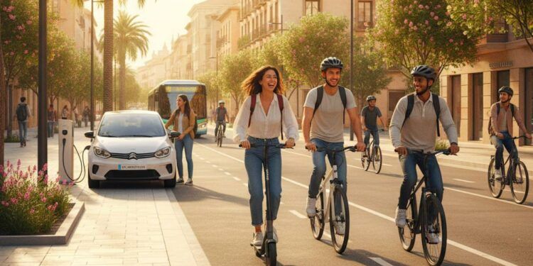 La movilidad sostenible está en auge: los jóvenes apuestan por la bicicleta, los patinetes eléctricos y el transporte público.