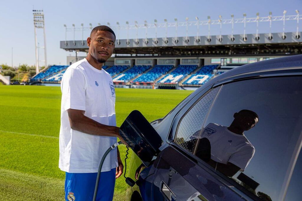 Los nuevos BMW eléctricos del Real Madrid