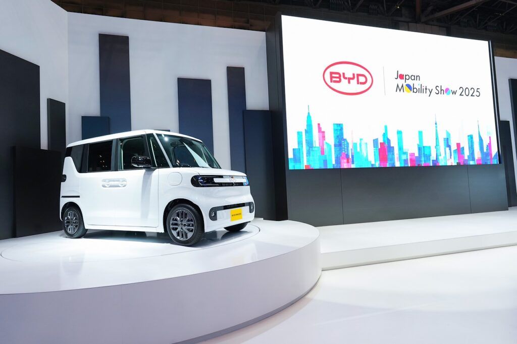 El BYD Racco llega como un kei car eléctrico adaptado al mercado japonés