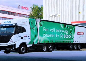 Bosch pone en marcha su primer camión de hidrógeno