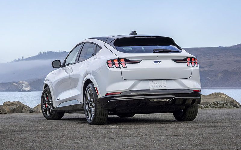 Ford Mustang Mach-E GT California Special trasera Ford Mustang Mach-E GT California Special trasera