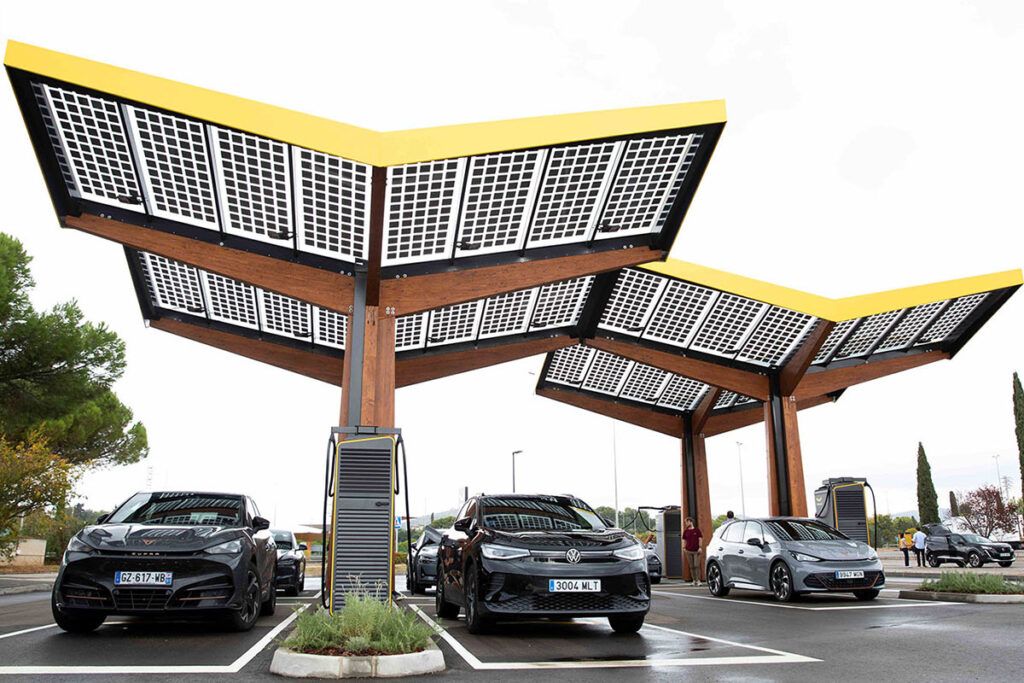Fastned estación de carga rápida