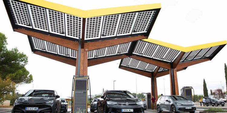 Fastned estación de carga rápida