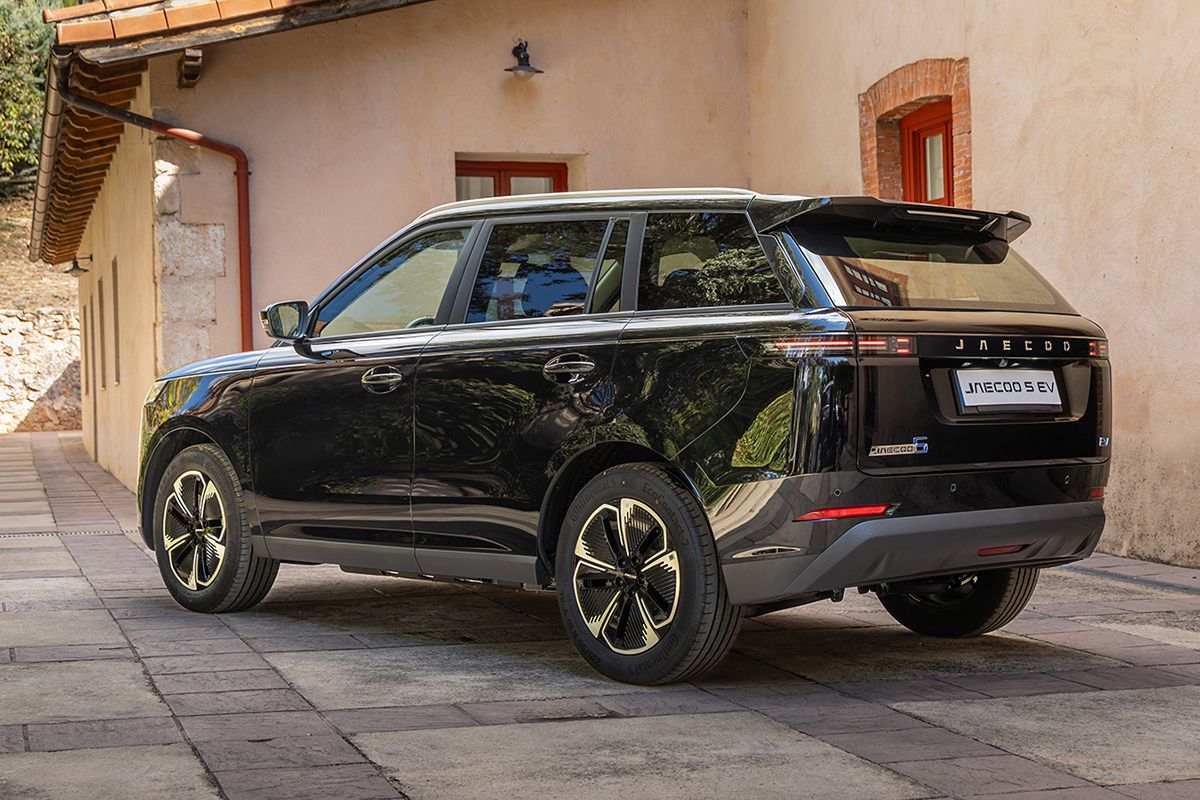 Jaecoo 5 BEV trasera Jaecoo 5 BEV trasera