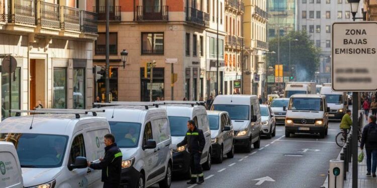 El 6,6% de crecimiento de LCV contrasta con sólo un 2% de vehículos aptos para ZBE