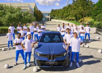 Los BMW eléctricos del Real Madrid