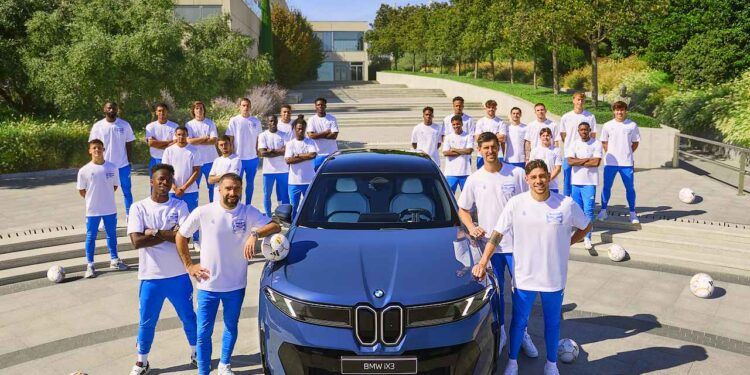 Los BMW eléctricos del Real Madrid