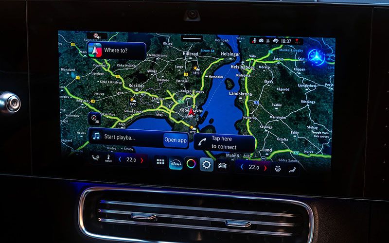 Mercedes-Benz CLA pantalla Mercedes-Benz CLA pantalla