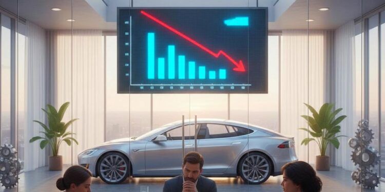 Tesla aumenta sus ventas pero caen sus beneficios