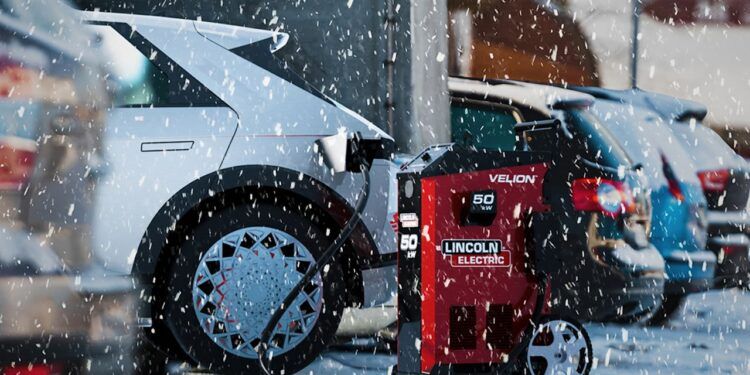 Cargador portatil para coches eléctricos