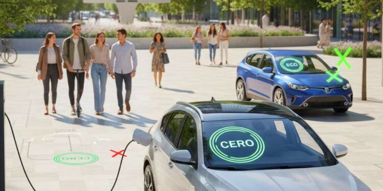 Adiós a la Etiqueta CERO: los híbridos enchufables con menos de 90 km eléctricos se quedan fuera a partir de 2026