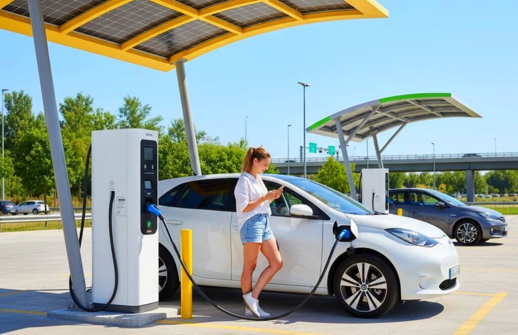 Encontrar puntos de carga para coches eléctricos disponibles resulta mucho más sencillo en el norte que en el sur de España, según los datos de densidad por cada habitante.