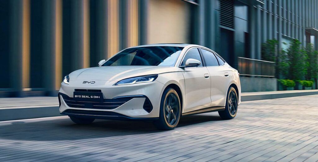 BYD Seal 6 DM-i híbrido enchufable con mayor autonomía combinada