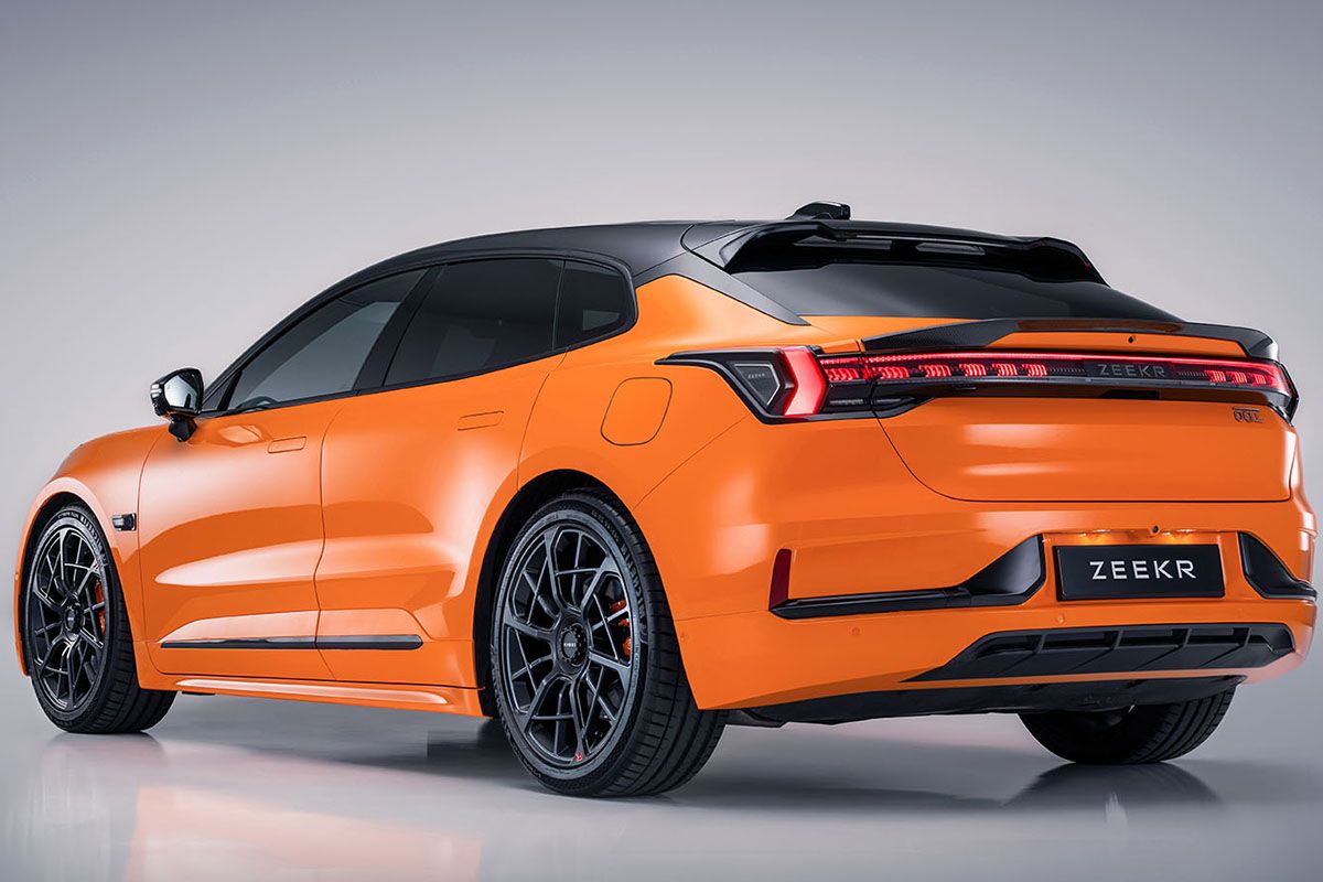 Zeekr 001 trasera Zeekr 001 trasera