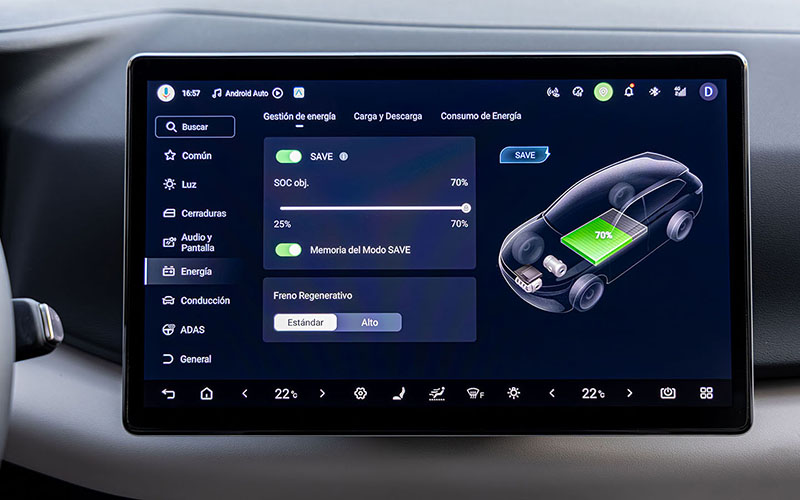 BYD Atto 2 DM-i pantalla consumo BYD Atto 2 DM-i pantalla consumo