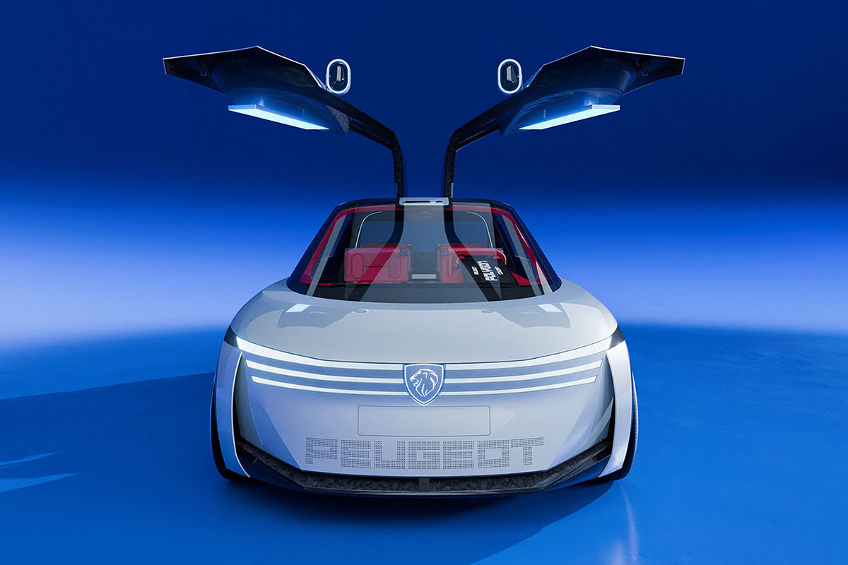 Peugeot Polygon Concept puertas Peugeot Polygon Concept puertas