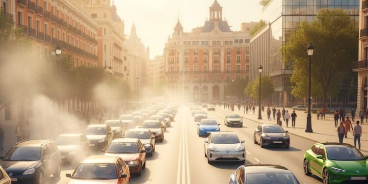 Un nuevo informe destapa el verdadero peso de los coches de más antigüedad en la contaminación española