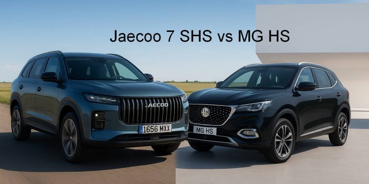 Enfrentamos al Jaecoo 7 con el MG HS para saber cual de estos dos SUV híbridos enchufables ofrece más equilibrio