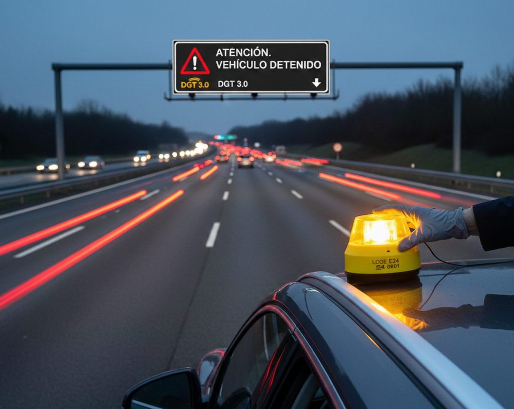 Verifica siempre que tu nueva baliza V16 incluya el código de certificación oficial para cumplir con la ley de tráfico española