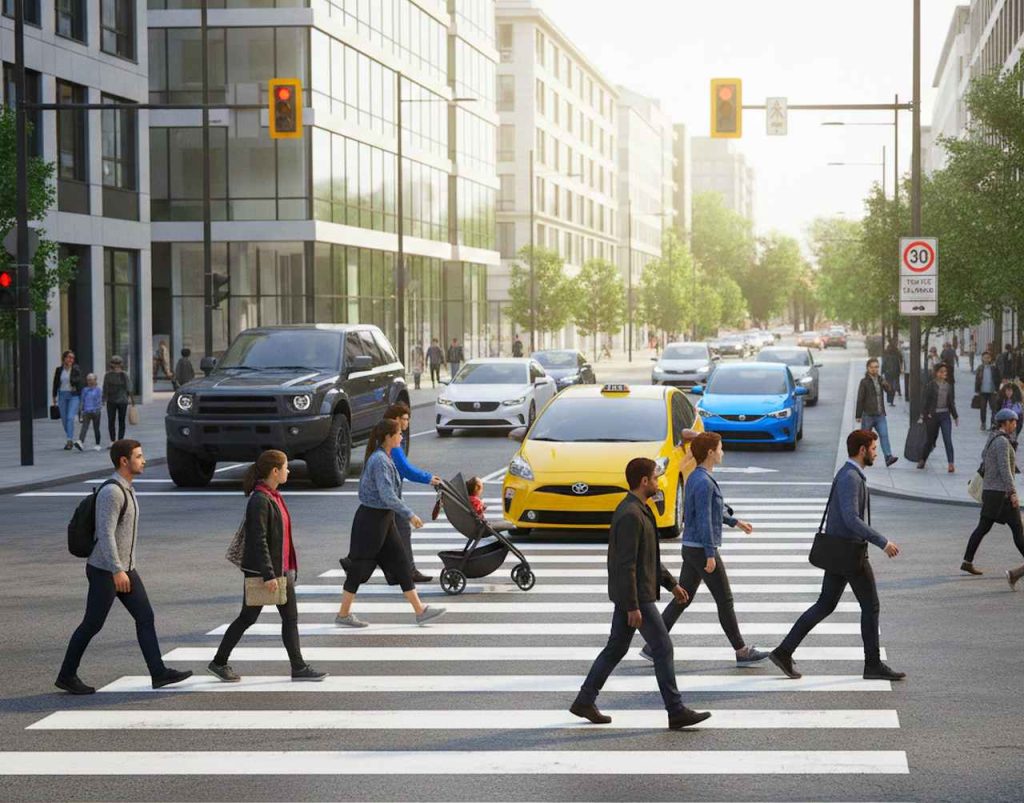 Los datos muestran que los coches eléctricos no causan más atropellos entre los peatones que los coches de gasolina o diésel