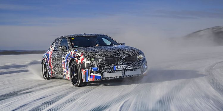 La esperada arquitectura del BMW M Neue Klasse eléctrico promete sensaciones de carreras usando un propulsor independiente en cada rueda