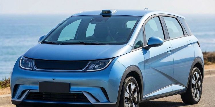 BYD Dolphin Surf con LiDAR