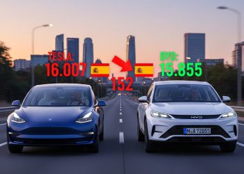 BYD acecha en ventas de coches eléctricos a Tesla