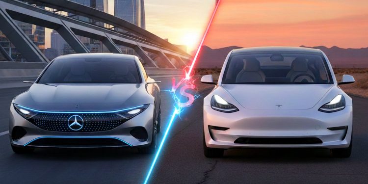 Comparativa Mercedes CLA o Tesla Model 3