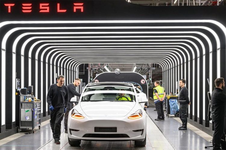 Tesla fábrica Tesla fábrica