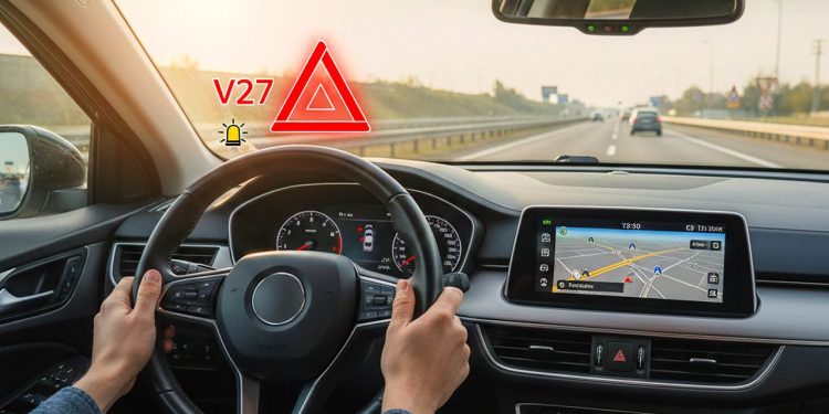 La baliza V16 y el nuevo aviso digital V27 convivirán para mejorar la seguridad vial en las carreteras españolas