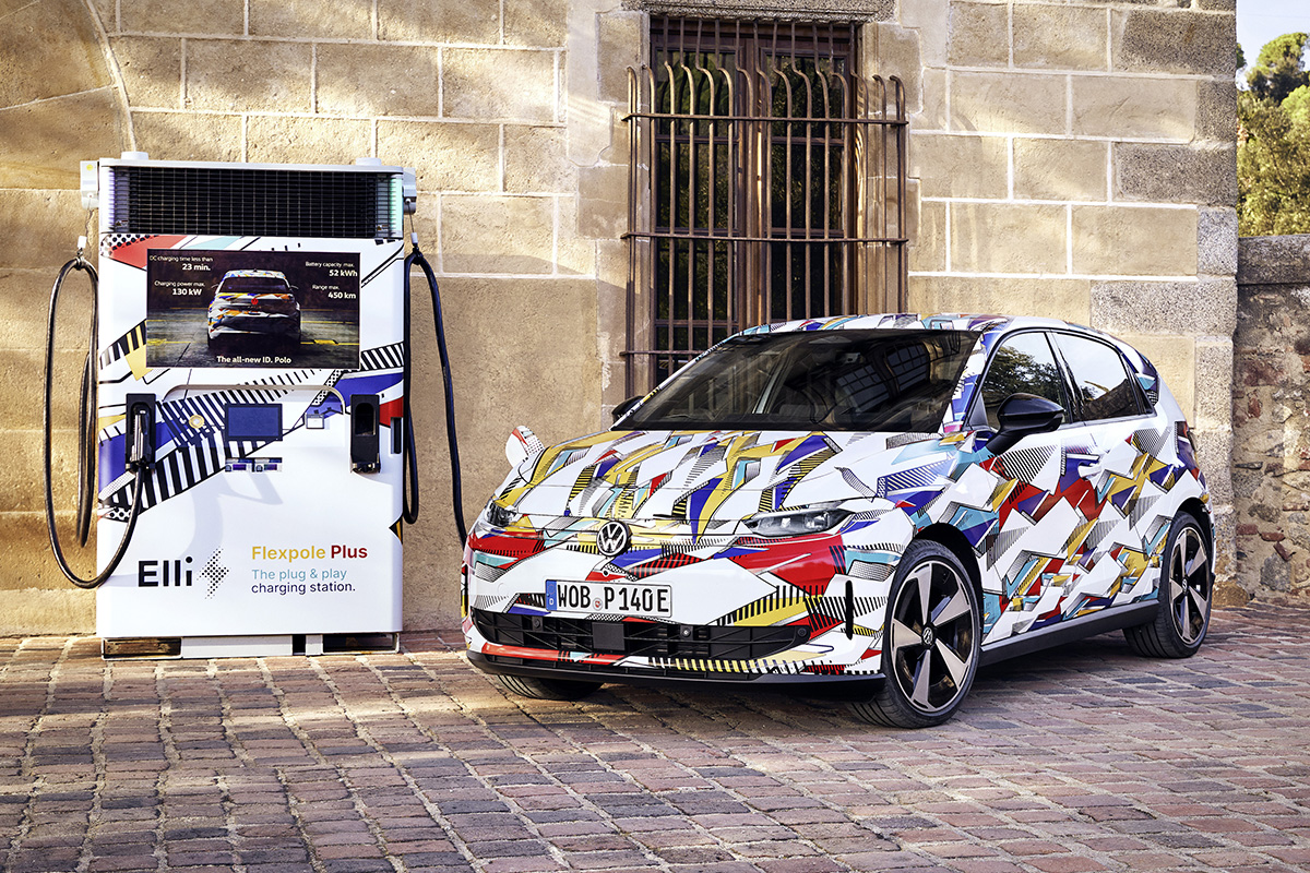 Interior Volkswagen ID. Polo carga