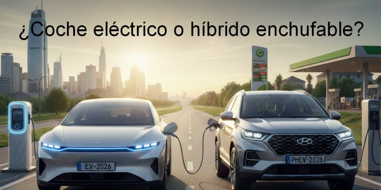 Para decidir entre coche eléctrico o híbrido enchufable, es vital calcular el coste por kilómetro y el acceso real a puntos de carga este año