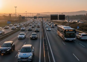 Los coches con etiqueta 0 pierden su acceso libre al carril Bus-VAO y deberán llevar pasajero obligatoriamente