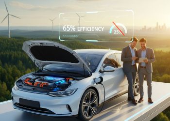 La eficiencia del coche eléctrico permite aprovechar el 65% de la energía frente al 25% de la combustión