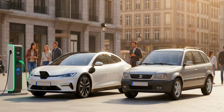 El precio del coche eléctrico medio en algunos mercados de referencia ya sólo se separa por 1.600 euros de los modelos tradicionales