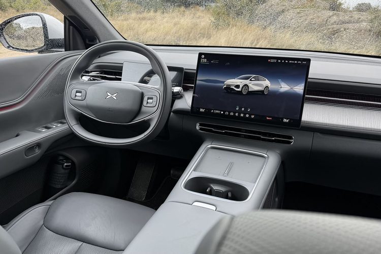 prueba Xpeng G6 interior prueba Xpeng G6 interior