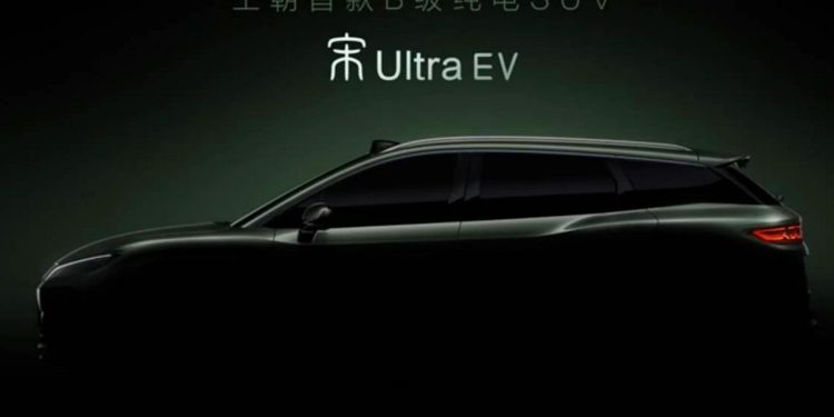 El nuevo modelo Song Ultra EV, que en Europa podría equivaler al nuevo BYD Seal U