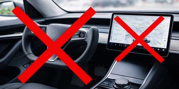 China prohíbe el volante de media circunferencia y exige el uso de botones físicos