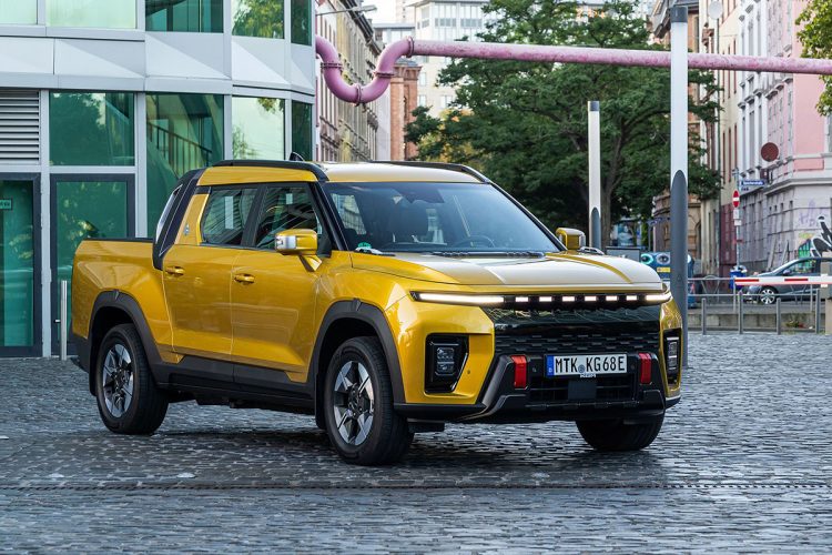 KGM Musso EVX KGM Musso EVX delantera