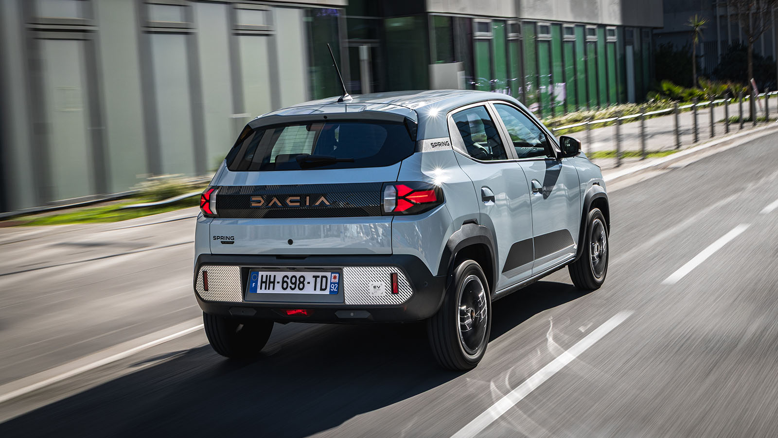 Dacia Spring 2026 trasera Dacia Spring 2026 trasera
